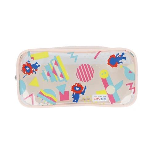 EXPO2025 ミャクミャク SKELT B ペンポーチ ケース ぬいぐるみ