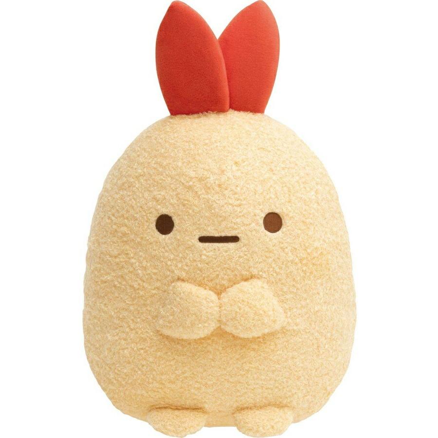 10 Offクーポン 超目玉 すみっコぐらし ぬいぐるみ L 32cm えびふらいのしっぽ グッズ 有名なブランド すみっこぐらし