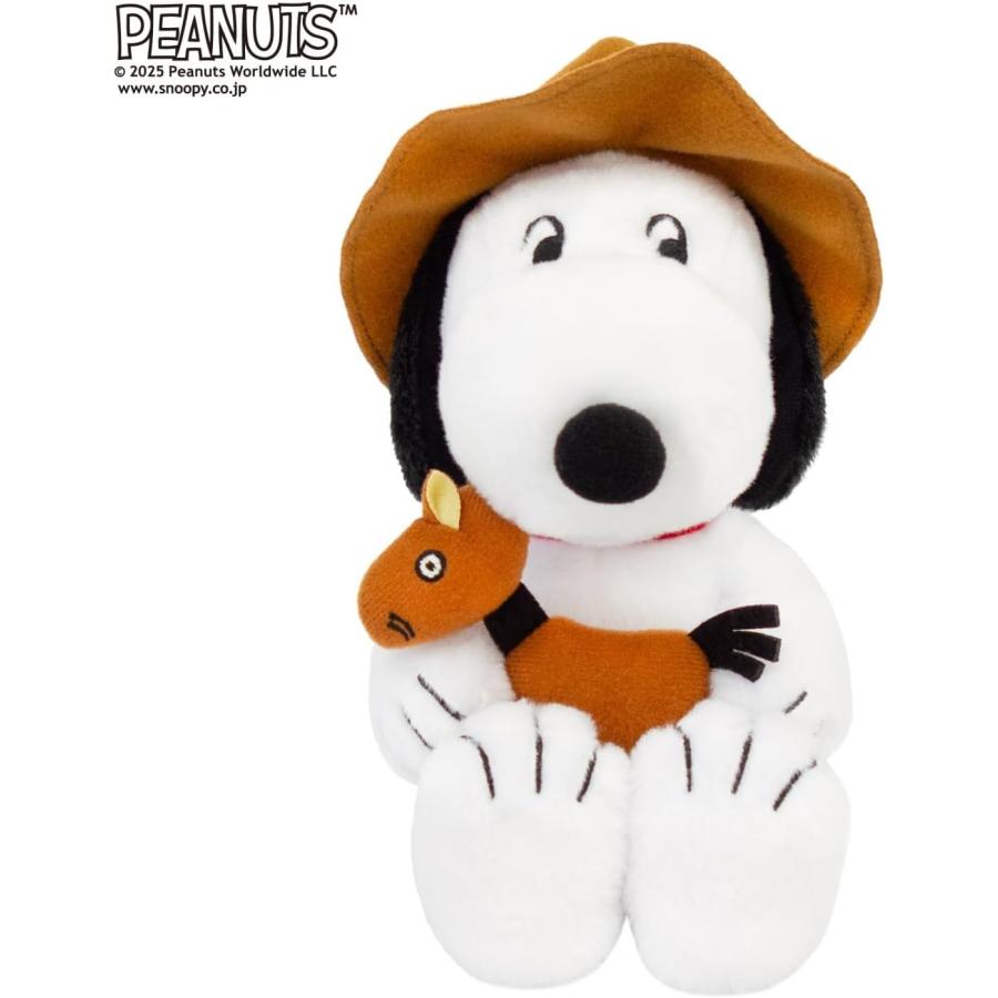 セキグチ 2026年 スヌーピー 干支ぬいぐるみ 午 うま 馬 令和8年 吉徳