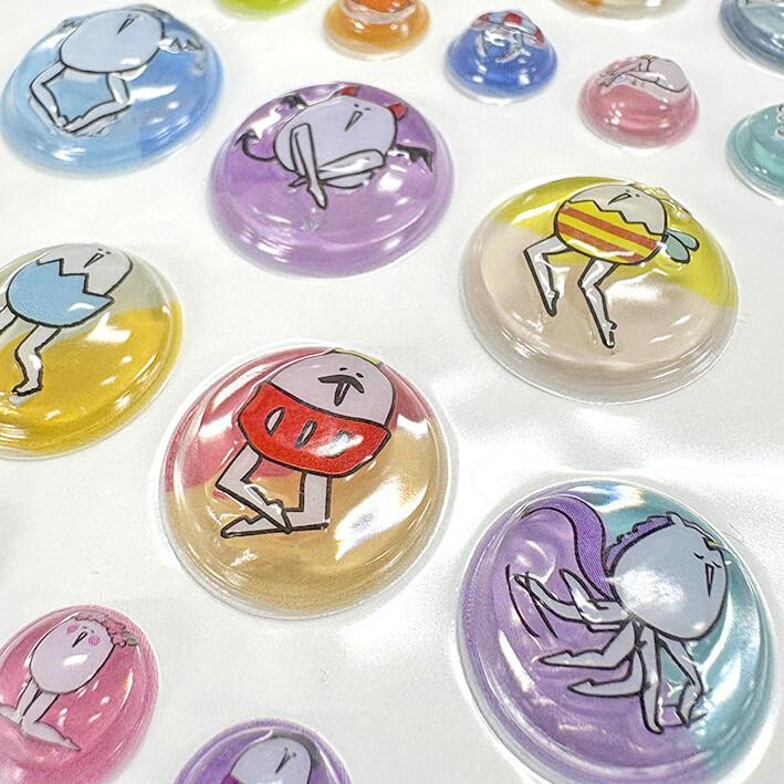 任天堂（Nintendo） グロリア 正規品 たまごあし ぷっくりシール 第二