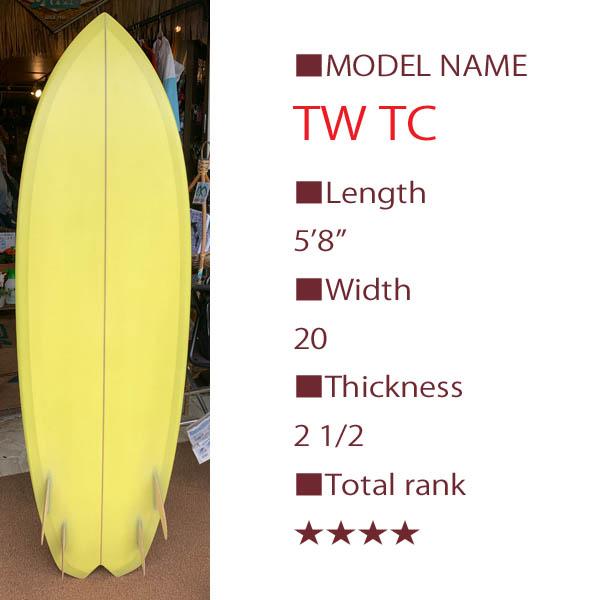 試乗ボード Tyler Warren Shapes TC（タイラーウォーレン TYLERWARREN