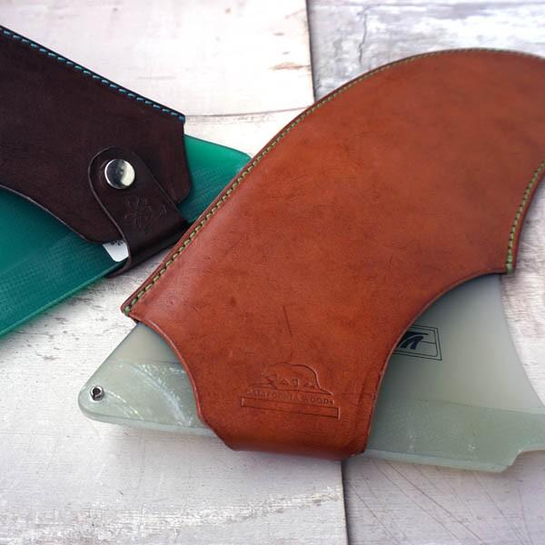 CALIFORNIA WOODs×HONEY Gun Holder型Leather Fin Case（ロング