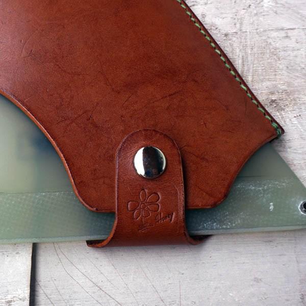 CALIFORNIA WOODs×HONEY Gun Holder型Leather Fin Case（ロング