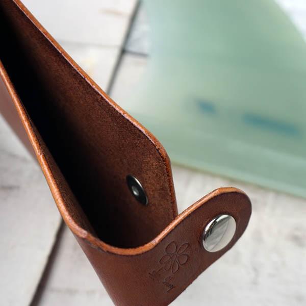 CALIFORNIA WOODs×HONEY Gun Holder型Leather Fin Case（ロング