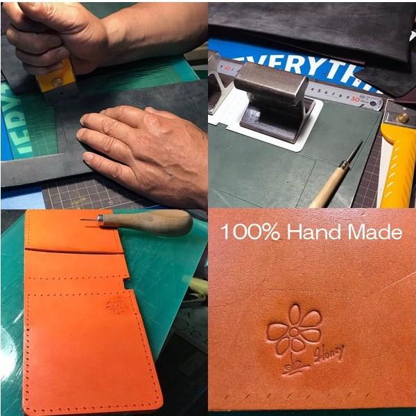 CALIFORNIA WOODs×HONEY Gun Holder型Leather Fin Case（ロング