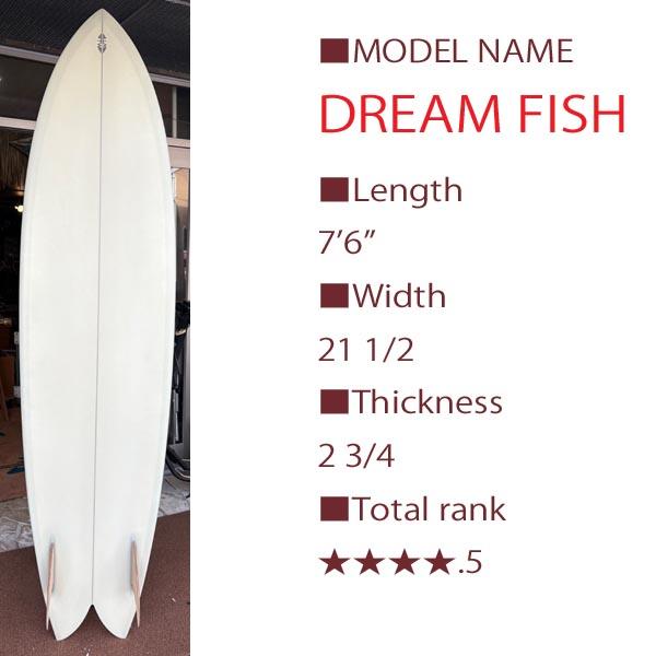 Tyler Warren Shapes BIG DREAM FISH 7'6