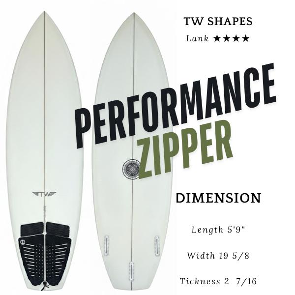PRICE DOWN】Tyler Warren Shapes Performance ZIPPER 5'9