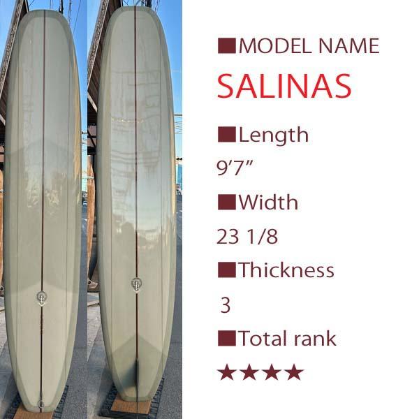 無料FINBOX変更可】Tyler Warren Shapes SALINAS 9'7