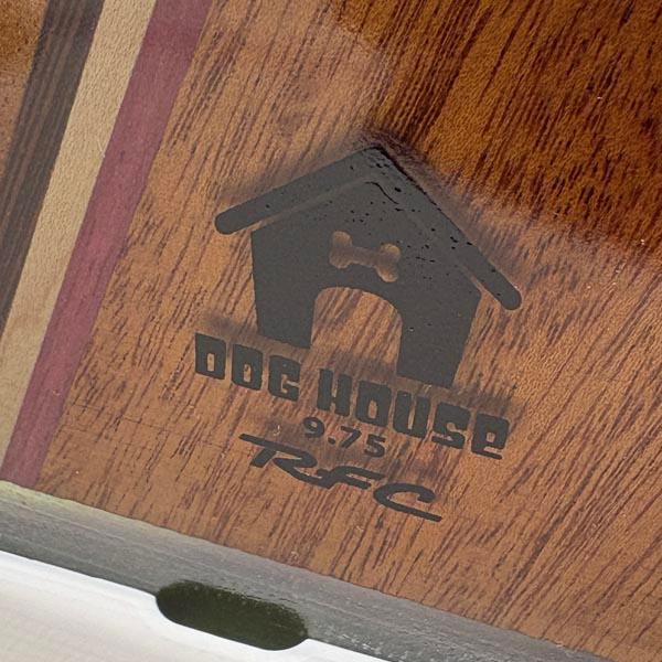 RFC DOG HOUSE 9.75 WOOD(ロングボード ウッドフィン レイク ピボット