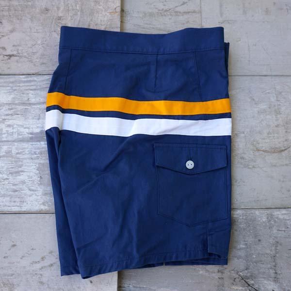 Yellow Rat Dual Stripes TRUNKS(イエローラット YR ストライプ　クラシック　ボードショーツ　海パン）｜hobiejapan｜05