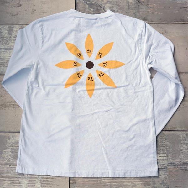 【再値下げ】YELLOWRAT YR FLOWER L/S TEE 新品S Yellow Rat YELLOWRAT YR FLOWER L/S TEE(イエローラット 長袖