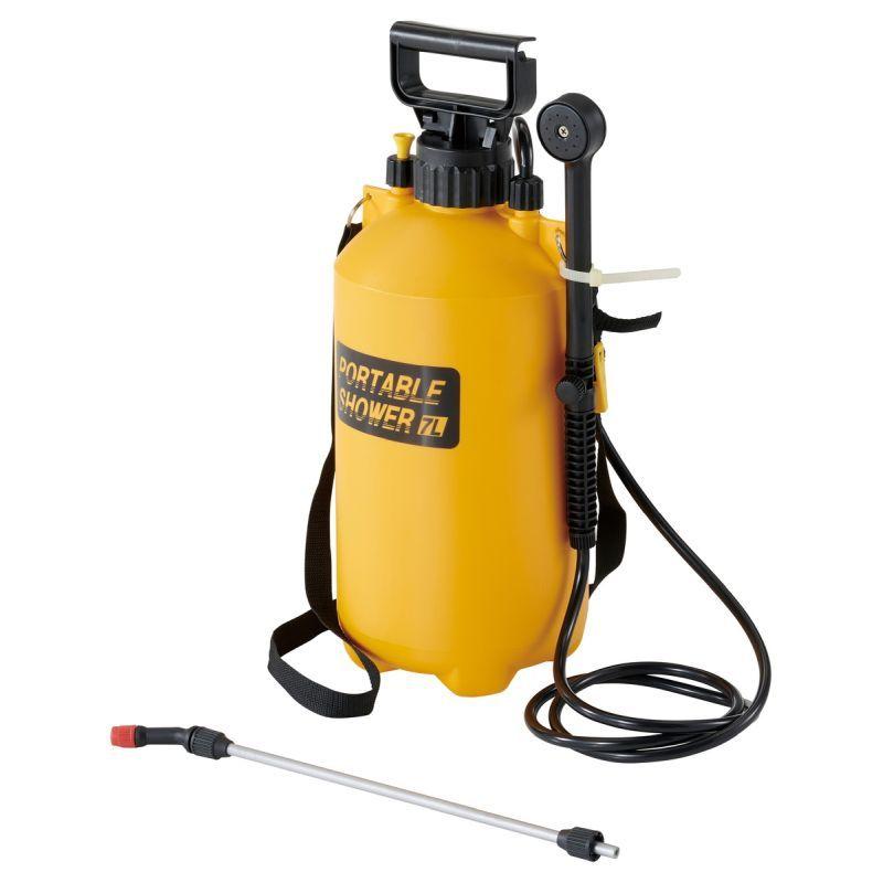 ポータブルシャワー [△][ZX] ポータブルシャワー アウトドアシャワー