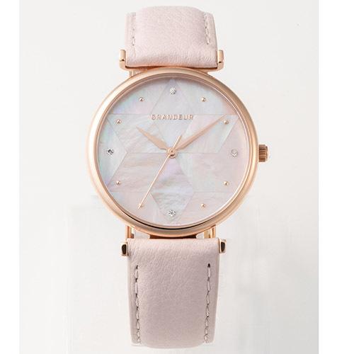 GRANDEUR レディース腕時計 モザイクシェルウォッチ ESL079W3 ホビー インテリア 雑貨 腕時計[▲][AS]