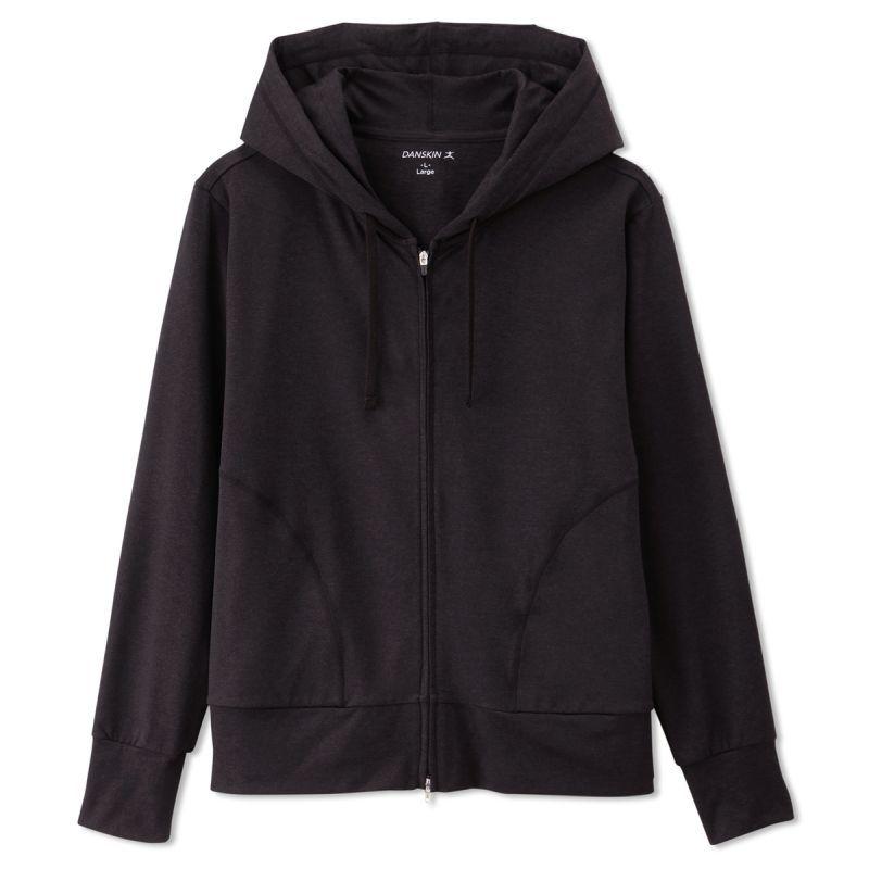 スポーツ フィットネス、トレーニング オールデイアクティブフーディ K ブラック L フィットネス カットソー