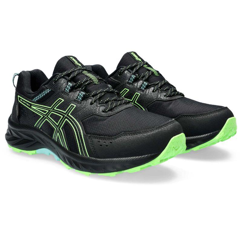 【asics/アシックス】28.5cm GEL-VENTURE 9 WATERPROOF ランニング シューズ (メンズ)  ブラック×ILグリーン 1011B705 [▲][ZX]｜hobinavi2｜03