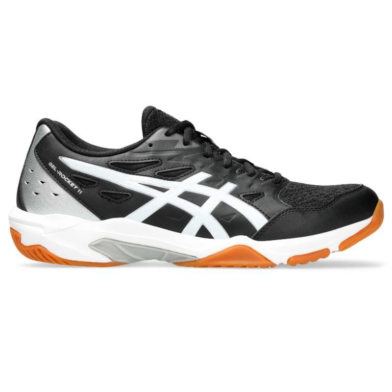 【asics/アシックス】 29.0cm GEL-ROCKET 11 バレーボール シューズ (ユニ) ブラック×Pシルバー 1073A065 [▲] [ZX]