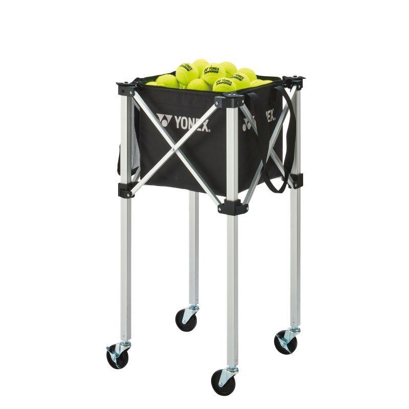 プリンスボールキャスターバッグ キャスター付きボールバッグ2（ケース付き） ブラック テニス