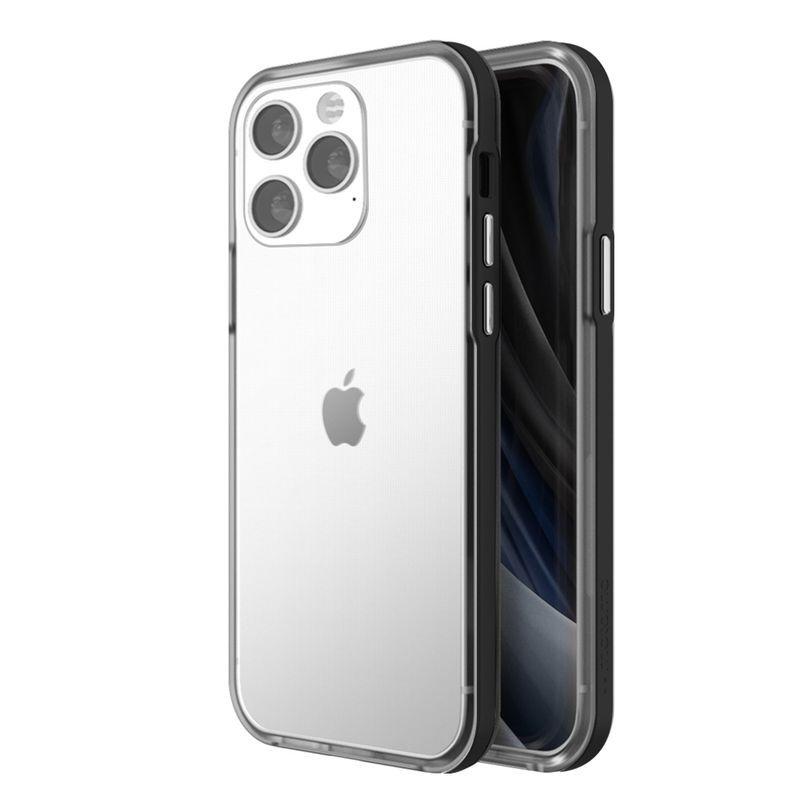 【motomo】INO Achrome Shield Case for iPhone 13 Pro Matt black マットブラック おしゃれ スマホケース 背面カバー型 [▲][R]｜hobinavi2