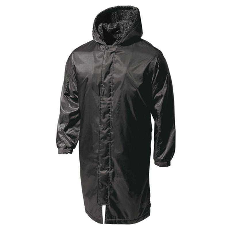 セミロングボアコート 34 ブラック 150 オールスポーツ コート [△][ZX]