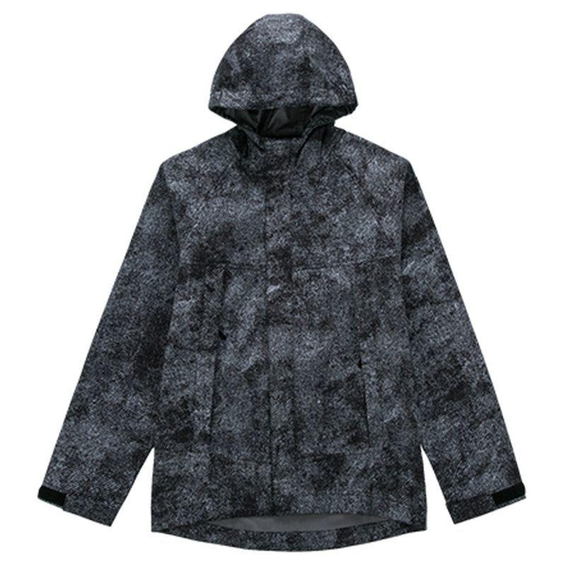 アウトドアウインドブレーカージャケット 8834 ブラックMIXW M