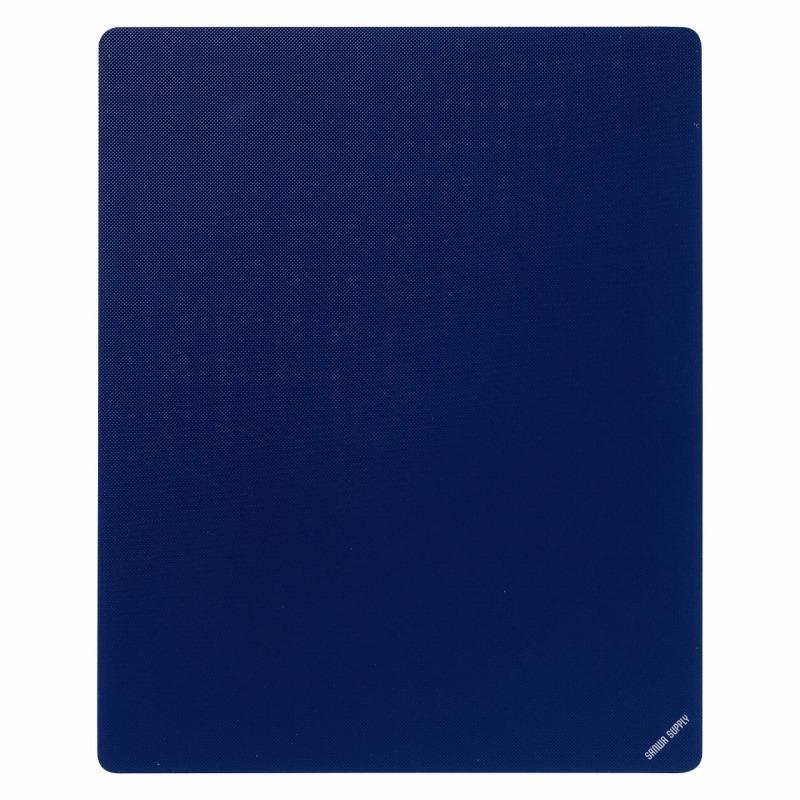 【サンワサプライ】マウスパッド Mサイズ ブルー パソコン 周辺機器 PCアクセサリー [▲][SW]｜hobinavi2