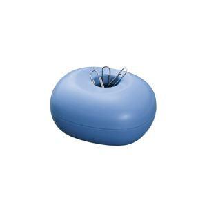 業務用10セットプラス クリップケース CP-500 ブルー 生活用品 インテリア 雑貨 文具 オフィス用品 クリップ[▲][TP]