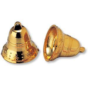 まとめ売り アーテック クリスマス飾り ベル10コ(ゴールド)φ25×25mm  [▲][TP]