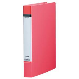 まとめ売り TANOSEE Oリングファイル（貼り表紙） A4タテ 2穴 200枚収容 背幅40mm ピンク 1冊 ×30セット 生活用品 インテリア 雑貨 [▲][TP]