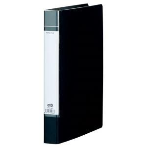 まとめ売り TANOSEE Oリングファイル（貼り表紙） A4タテ 2穴 200枚収容 背幅40mm 黒 1冊 ×30セット 生活用品 インテリア 雑貨 文具 [▲][TP]