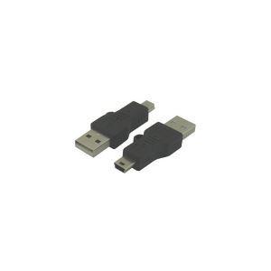 まとめ売り変換名人 USB A type→mini 5pin USBA-M5AN ×20セット AV デジモノ[▲][TP]