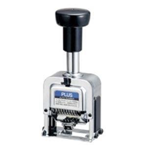 業務用3セット プラス ナンバーリング E型 IJ-087EA 生活用品 インテリア 雑貨 文具 オフィス用品 印鑑 スタンプ 朱肉[▲][TP]