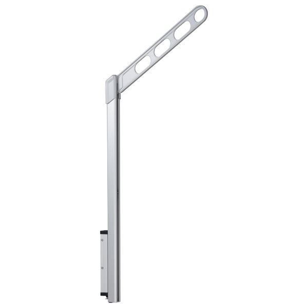 1組/2本入り 洗濯用具/物干し金物 LP型 シルバー 川口技研 LP-55-S 『ホスクリーン』 〔洗濯 物干し 竿 ベランダ〕 生活用品 インテリ[▲][TP]