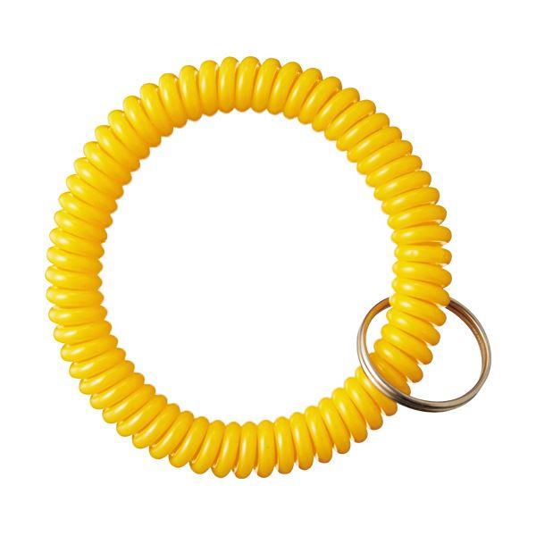 まとめ売り ティティメディカル キーリング 黄色1個 ×10セット 生活用品 インテリア 雑貨 文具 オフィス用品 名札 カードケース[▲][TP]