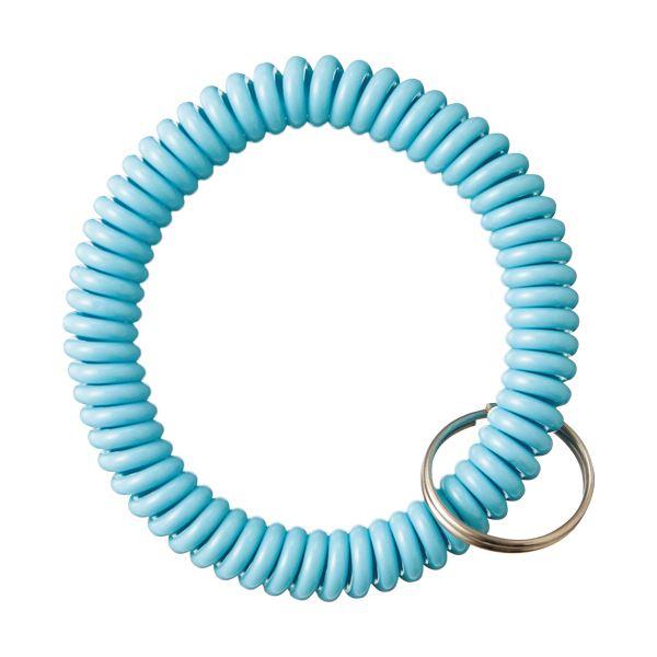まとめ売り ティティメディカル キーリング 水色1個 ×10セット 生活用品 インテリア 雑貨 文具 オフィス用品 名札 カードケース[▲][TP]
