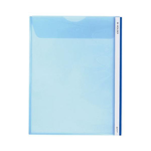まとめ売りキングジム Mホルダー A4タテ 青フタ付 733 1枚 ×30セット 生活用品 インテリア 雑貨 文具 オフィス用品 ファイル バイン [▲][TP]