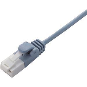 業務用 まとめ買い エレコムツメ折れ防止スリムLANケーブル(Cat6) ブルー 1.5m LD-GPST/BU15 1本 パソコン 周辺機器 ケーブル[▲][TP]