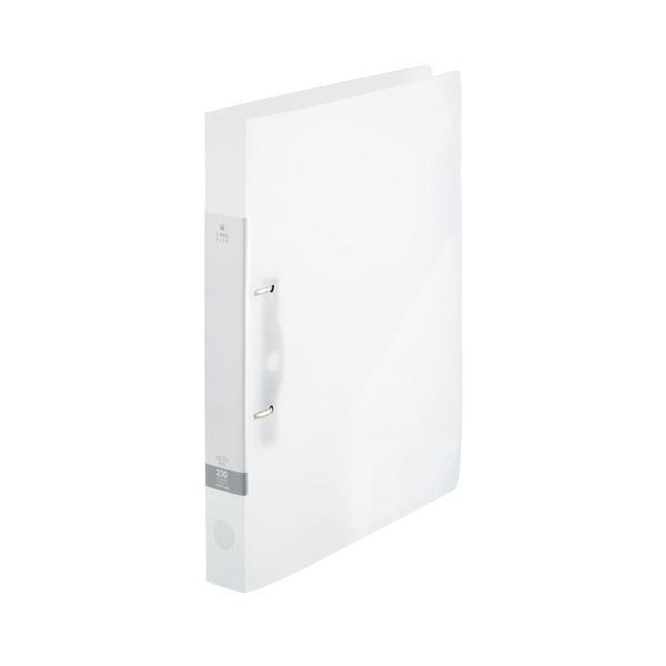 まとめ売り LIHITLAB D型リングファイルG2220-1 A4Sクリヤ10冊 ×3セット 生活用品 インテリア 雑貨 文具 オフィス用品 ファイル バイ[▲][TP]