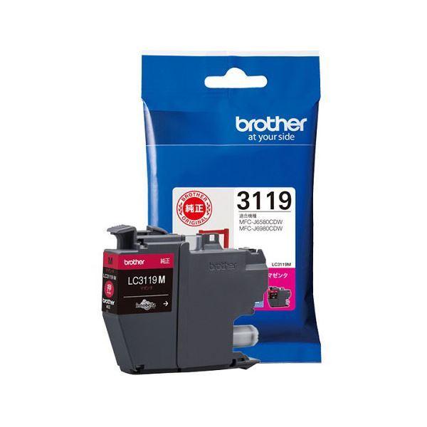 まとめ売り ブラザー インクカートリッジLC3119M ×5セット AV デジモノ パソコン 周辺機器 インク インクカートリッジ トナー ブラザ[▲][TP]