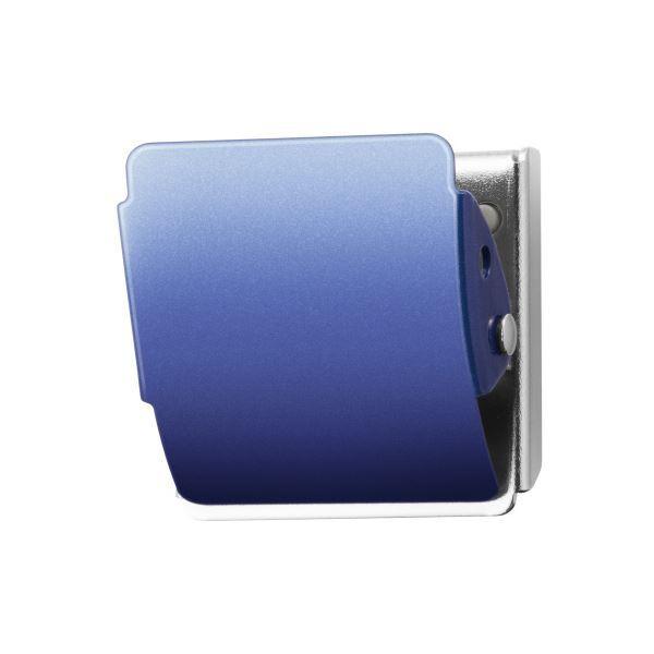 まとめ売りプラス マグネットクリップ CP-040MCR M ブルー ×50セット 生活用品 インテリア 雑貨 文具 オフィス用品 クリップ[▲][TP]