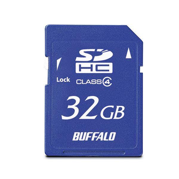 まとめ売りバッファロー SDHCカード 32GBClass4 RSDC-S32GC4B 1枚 ×3セット AV デジモノ パソコン 周辺機器 USBメモリ SDカード メモ[▲][TP]