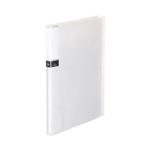 まとめ売り TANOSEE クリアブック（透明表紙） A4タテ 24ポケット 背幅15mm クリア 1セット（10冊） ×10セット 生活用品 インテリア [▲][TP]