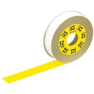 まとめ売り カシオ計算機 ラテコ専用テープXB-12YW黄に黒文字（×10セット） [▲][TP]