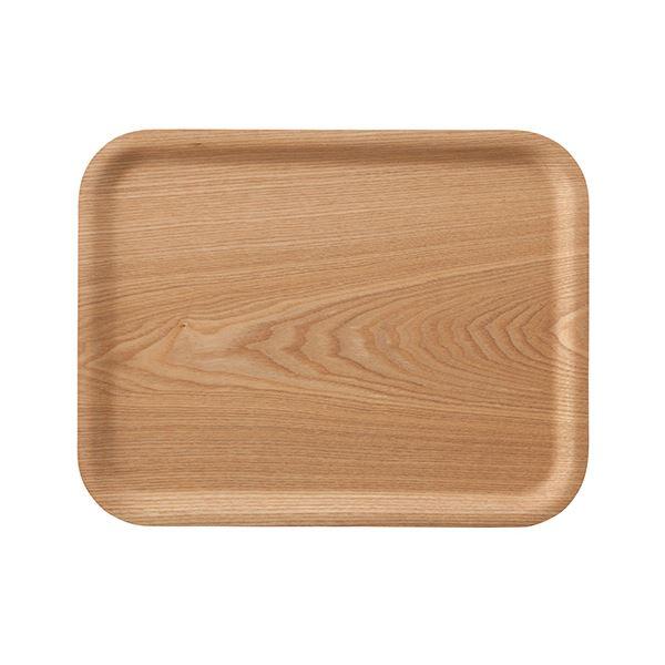 まとめ売りアサヒ興洋 ノンスリップウッドトレーナチュラル M（360×280mm）1枚 ×5セット 生活用品 インテリア 雑貨 キッチン 食器[▲][TP]