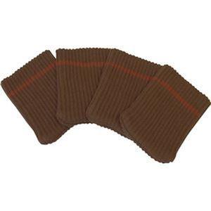 まとめ売り 旭電機化成キズつきにくいテーブル脚カバー ブラウン AIC-02-BR 1パック（4個） [▲][TP]