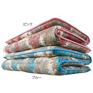 腰に優しい 敷布団/寝具  100×200cm 防ダニ 抗菌 防臭 バランス 綿混 日本製 〔ベッドルーム〕 [▲][TP] 羊毛 防ダニ 三層 敷布団 セミシングル シングル セミダブル