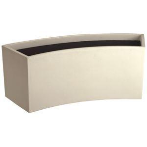 大和プラスチック ファイバーグラスシリーズ サークル 100型 ホワイト 花 ガーデニング[▲][TP]