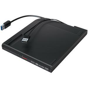 【現金特価】 BRXL-PTV6U3-BKA ブラック 書込みソフト付属 ポータブルブルーレイドライブ USB3.2（Gen1）対応 バッファロー 1台 周辺機器[▲][TP] パソコン  その他周辺機器