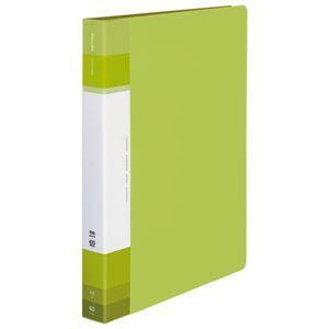 まとめ買い 業務用 コクヨクリヤーブック（Glassele） 固定式・背ポケット A4タテ 60ポケット ライトグリーン ラ-GLB60LG 1セット（4冊） 【×5セッ[▲][TP]