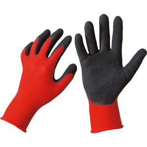 まとめ買い 業務用 TANOSEE 天然ゴム背抜き手袋 M レッド 1パック（10双）  生活雑貨[▲][TP]