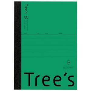 まとめ買い キョクトウ・アソシエイツ Trees A6 B罫 48枚 グリーンノート [▲][TP]